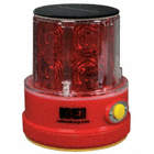 Luz de Seguridad Recargable, LED, Rojo, 60, 100, 100, 120 Destellos por Minuto