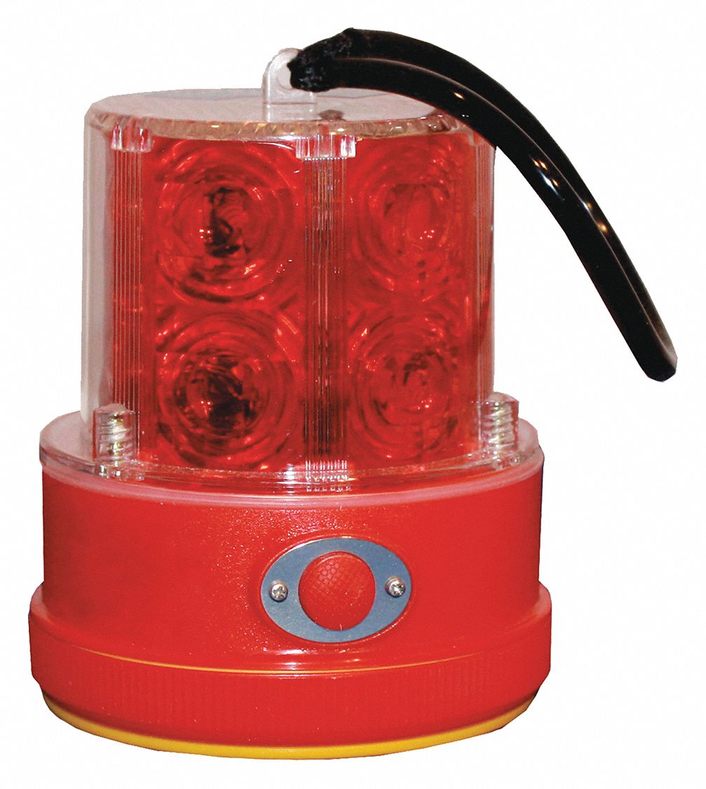 REVOLVING SAFETY/WARNING LIGHT,5-1/2" H