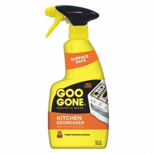 GOO GONE Kitchen and Oven Degreaser, 14 oz Cleaner Container Size