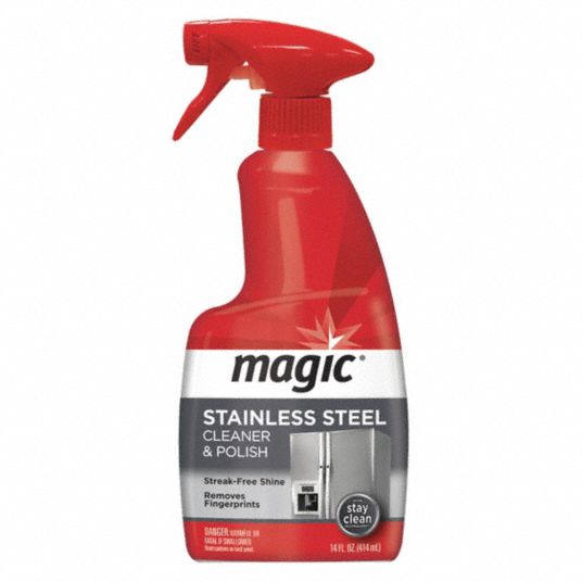 MAGIC Metal Cleaner and Polish, 14 oz. 39F1793055 Grainger