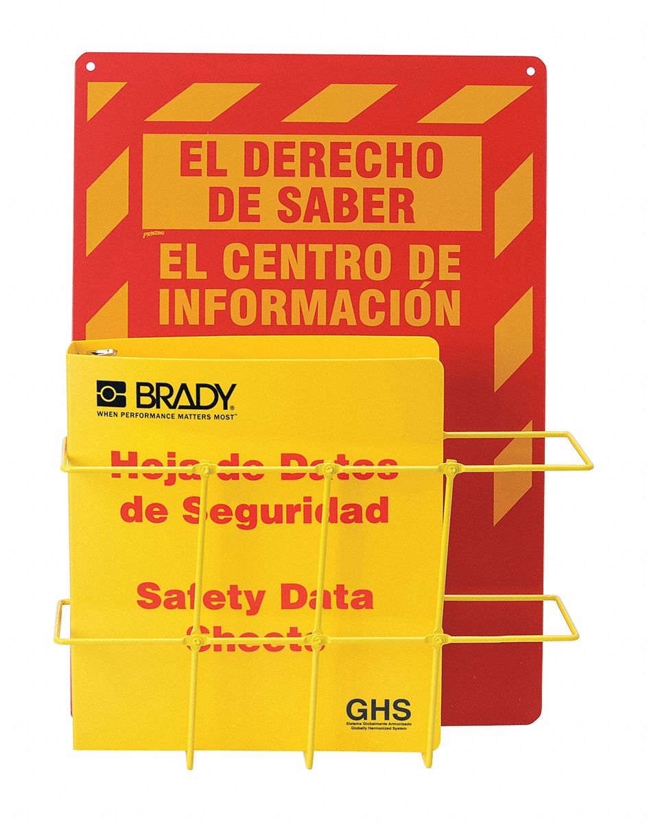 BRADY Binder, Globally Harmonized System, Spanish 39F499121371