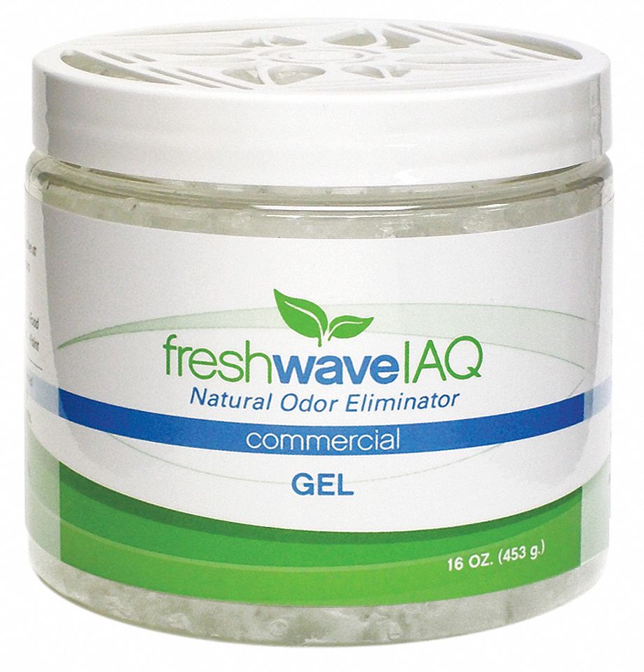 Natural Odor Eliminator: Jar, 16 oz Container Size, Gel, Ready to Use, Unscented