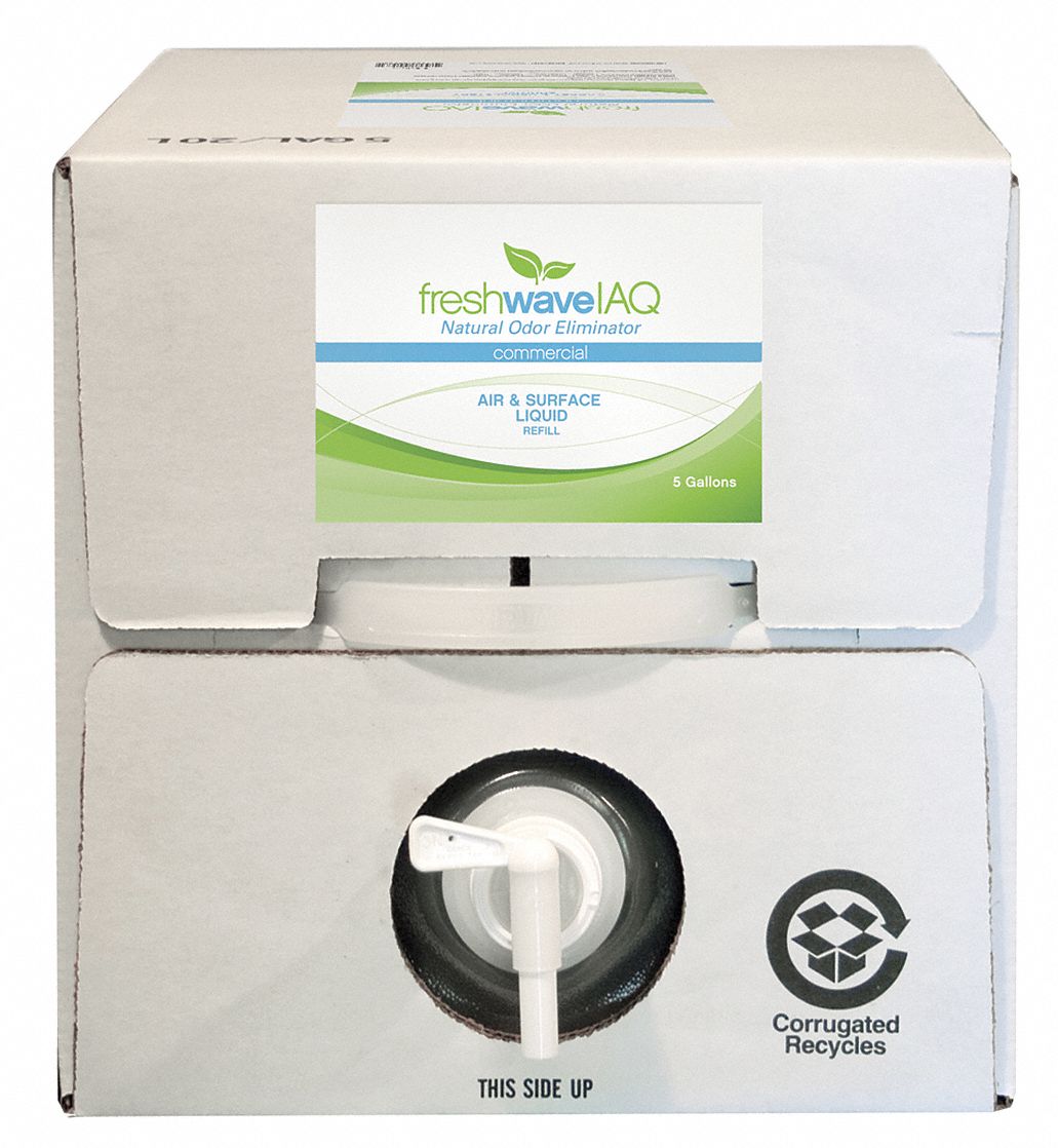 Natural Odor Eliminator: Odor Eliminators, Box, 5 gal Container Size, Liquid