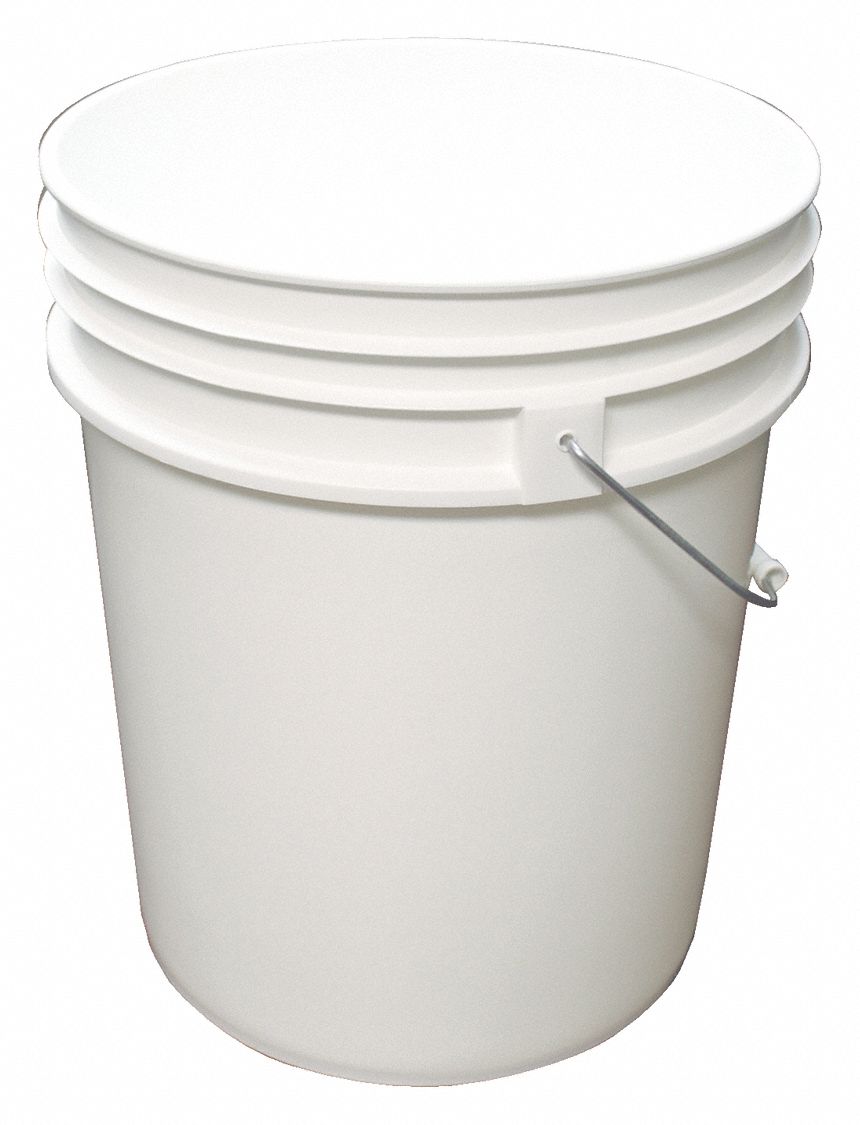 Plastic buckets and pails