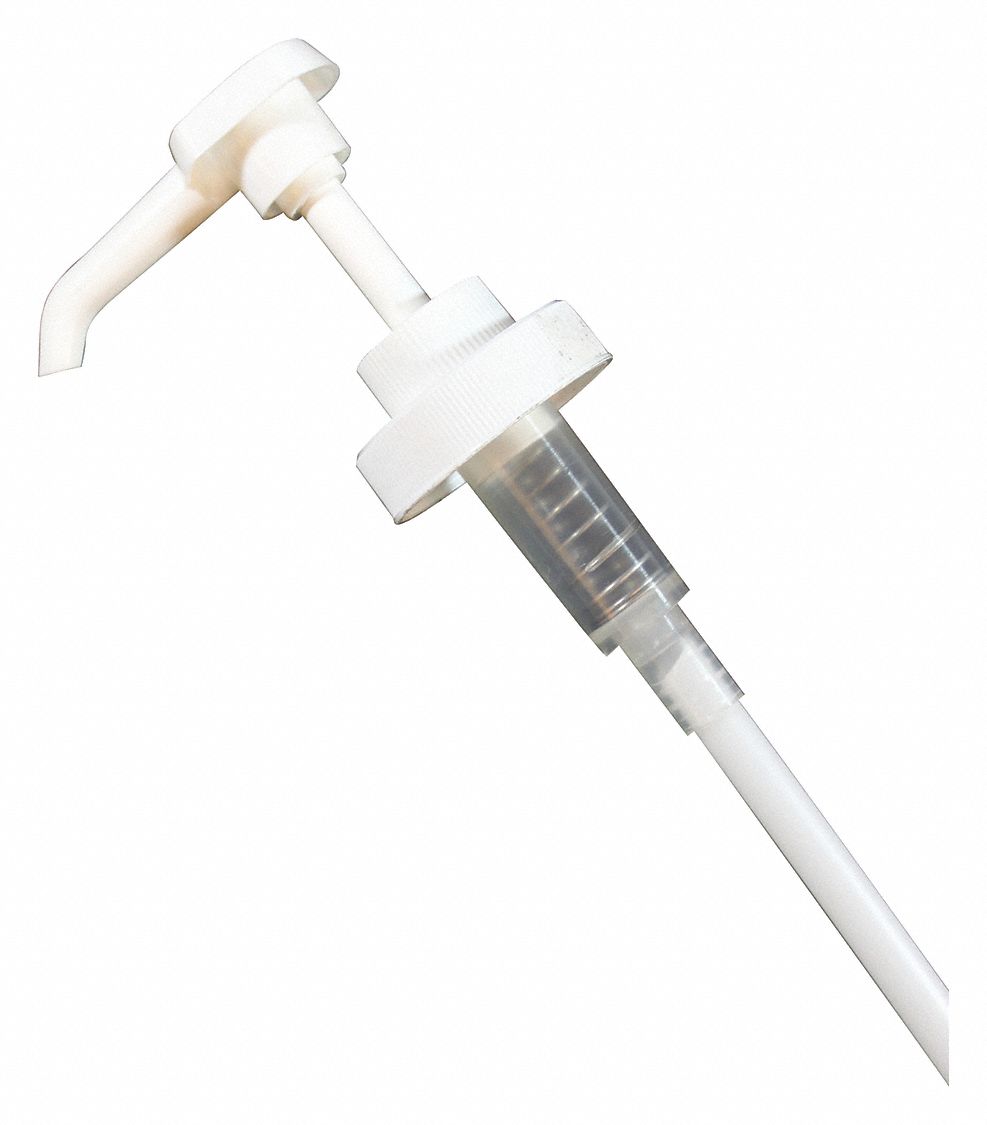 PUMP DISPENSER, PLASTIC, WHITE, COMPATIBLE WITH 1700