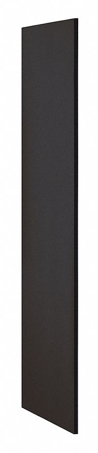 End Panel, Black, 72inH x 21inW x 3/4inD