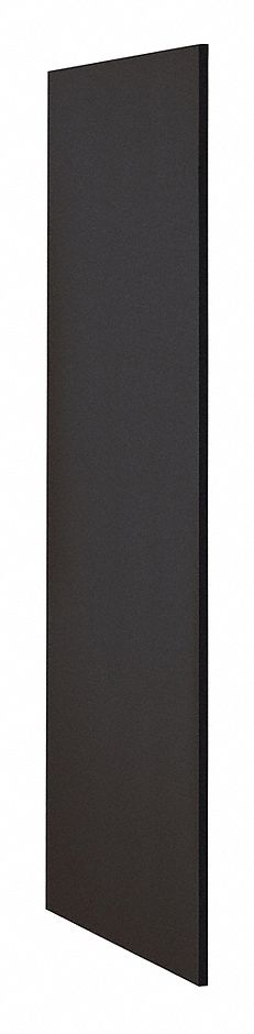 End Panel, Black, 72inH x 24inW x 3/4inD