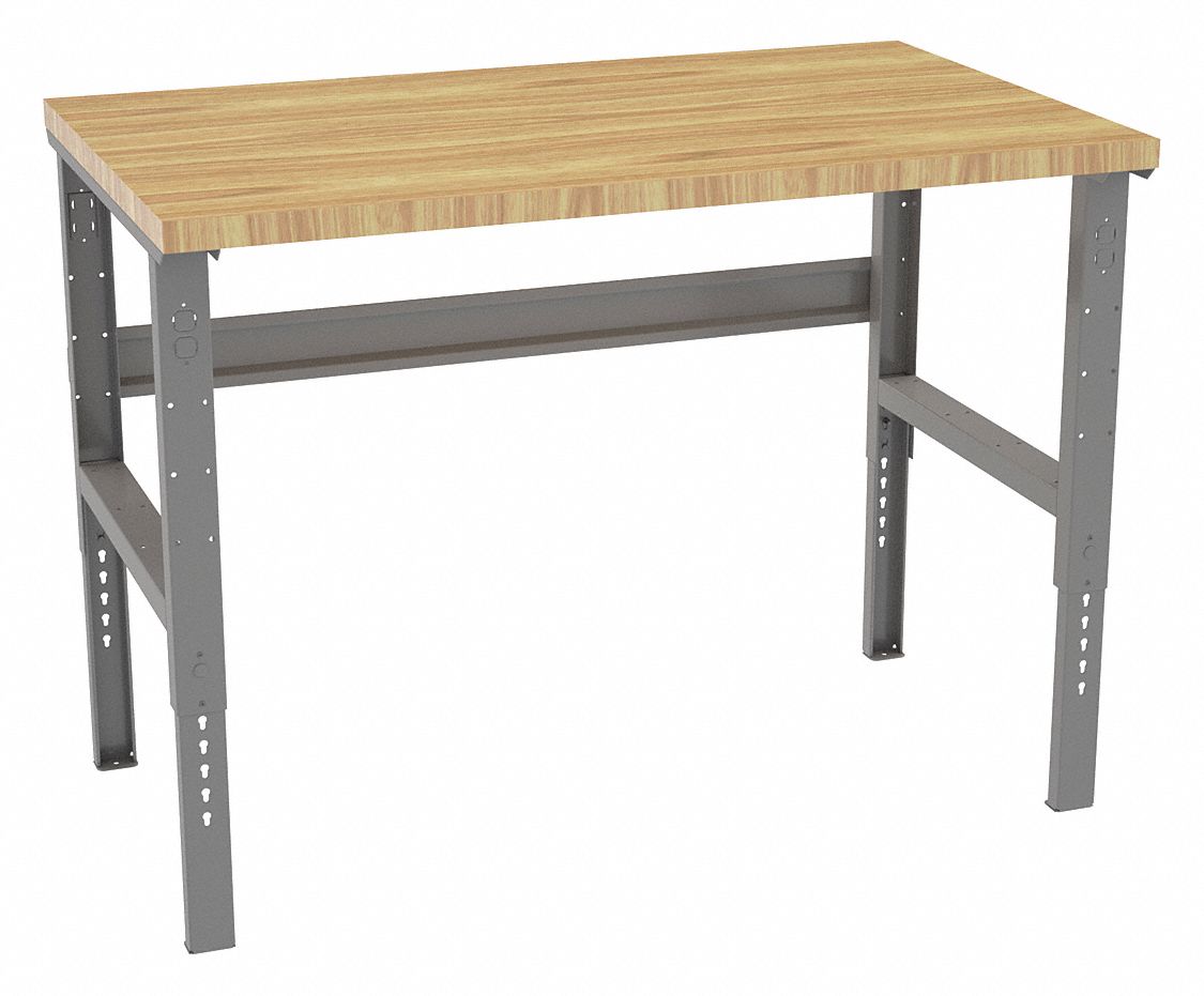 TENNSCO Workbench 3,800 lb Load Capacity, 60 in Wd, 36 in Dp, 353/8