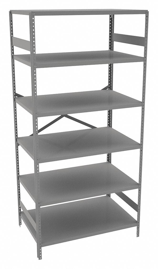 TENNSCO, Standalone, LightDuty, Metal Shelving 39FM59ESP62436
