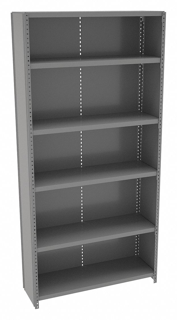 METAL SHELVING,CLOSED,75