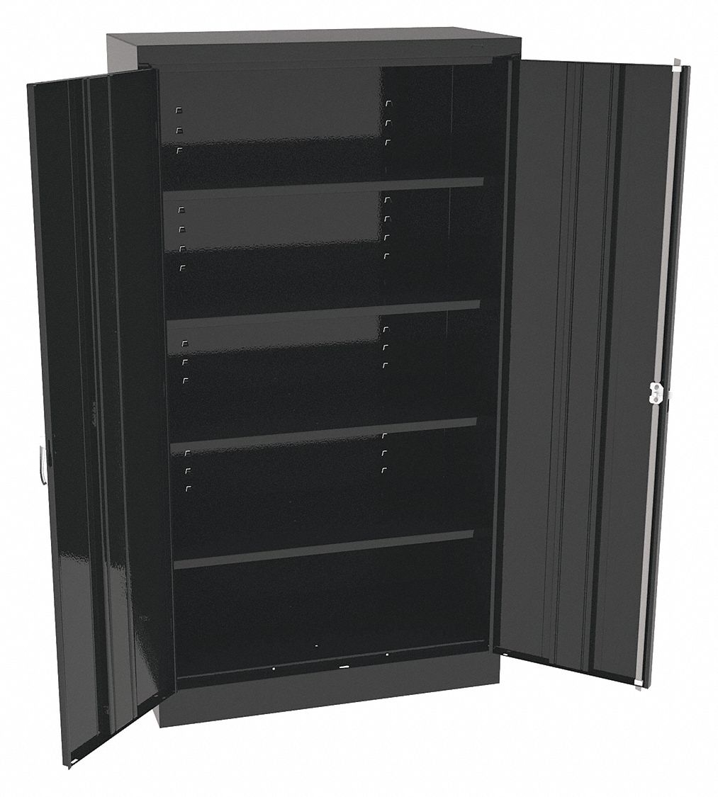 TENNSCO, 36 in x 18 in x 66 in, Swing Handle & Keyed, Storage Cabinet ...
