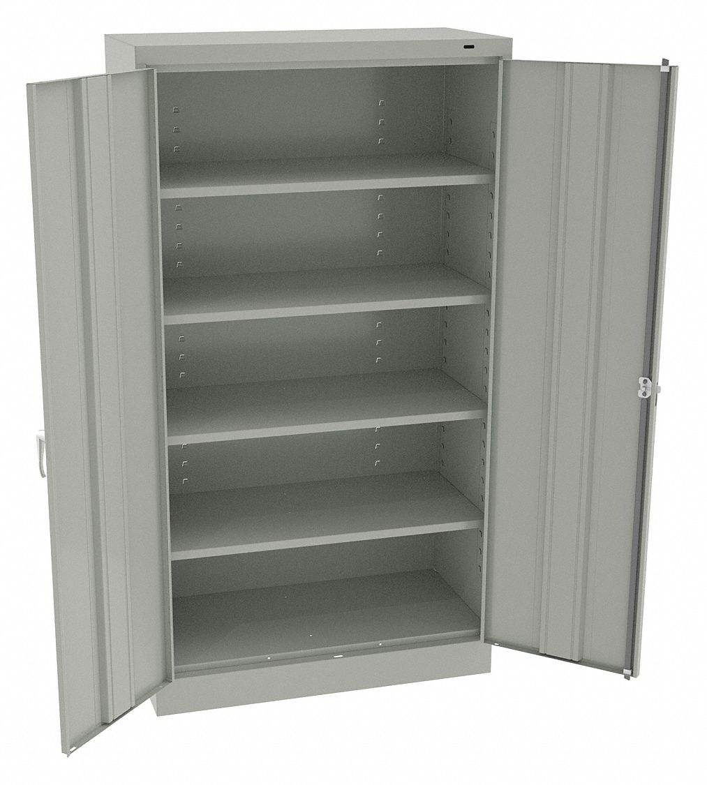ARMOIRE RANGEMENT,66POH,36POLA,GRIS PALE