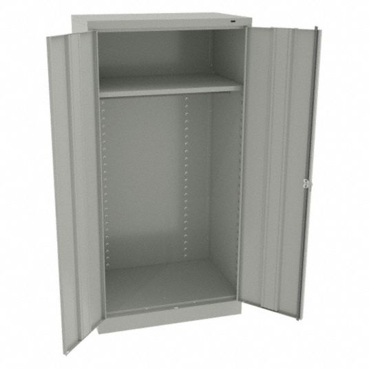 TENNSCO, 36 in x 24 in x 72 in, 1 Adj Shelf, Storage Cabinet - 39FP81 ...