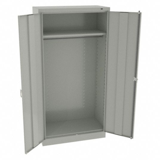 TENNSCO, 36 in x 18 in x 72 in, 1 Adj Shelf, Storage Cabinet - 39FR09 ...