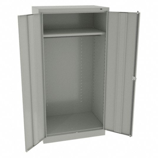 TENNSCO, 36 in x 24 in x 72 in, 1 Adj Shelf, Storage Cabinet - 39FR19 ...