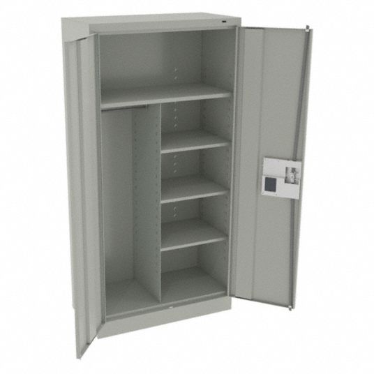 TENNSCO, 36 in x 18 in x 72 in, 5 Shelves, Storage Cabinet - 39FR24 ...