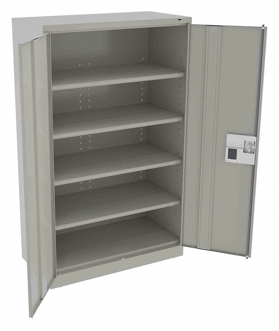 TENNSCO, 48 in x 24 in x 78 in, Recessed Pull Handle & Electronic Keypad, Storage