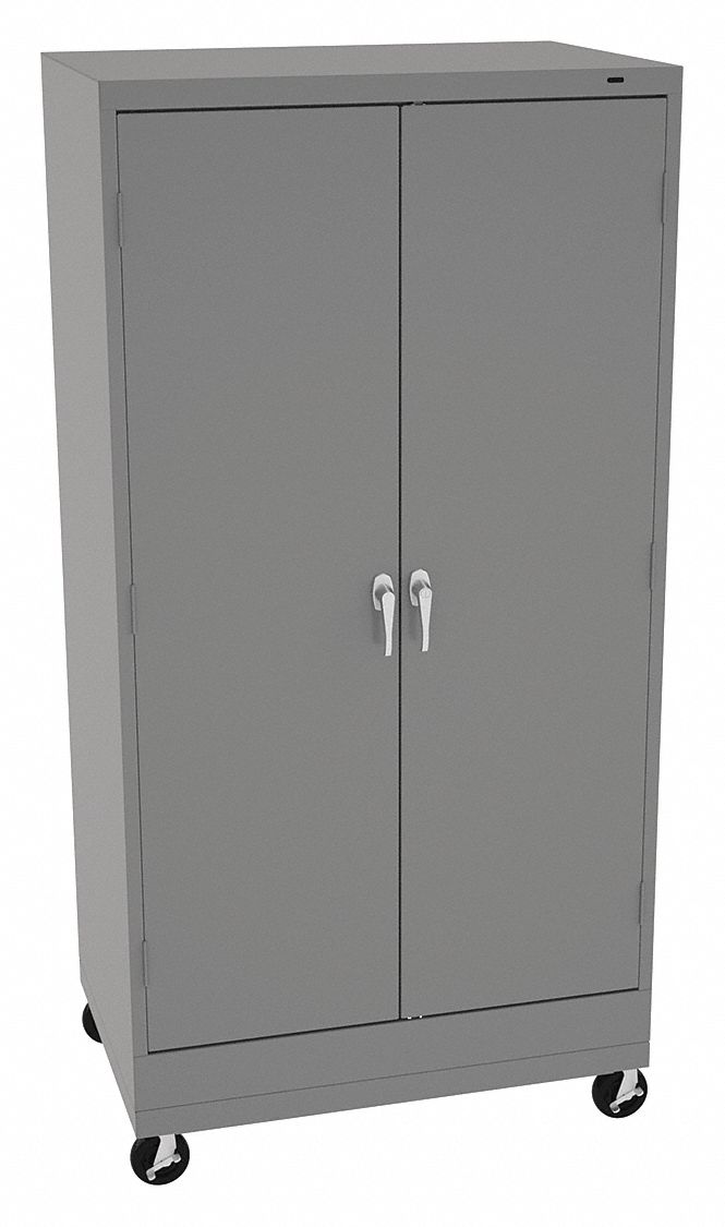 TENNSCO, Casters, 36 in x 24 in x 73 in, Storage 39FR99