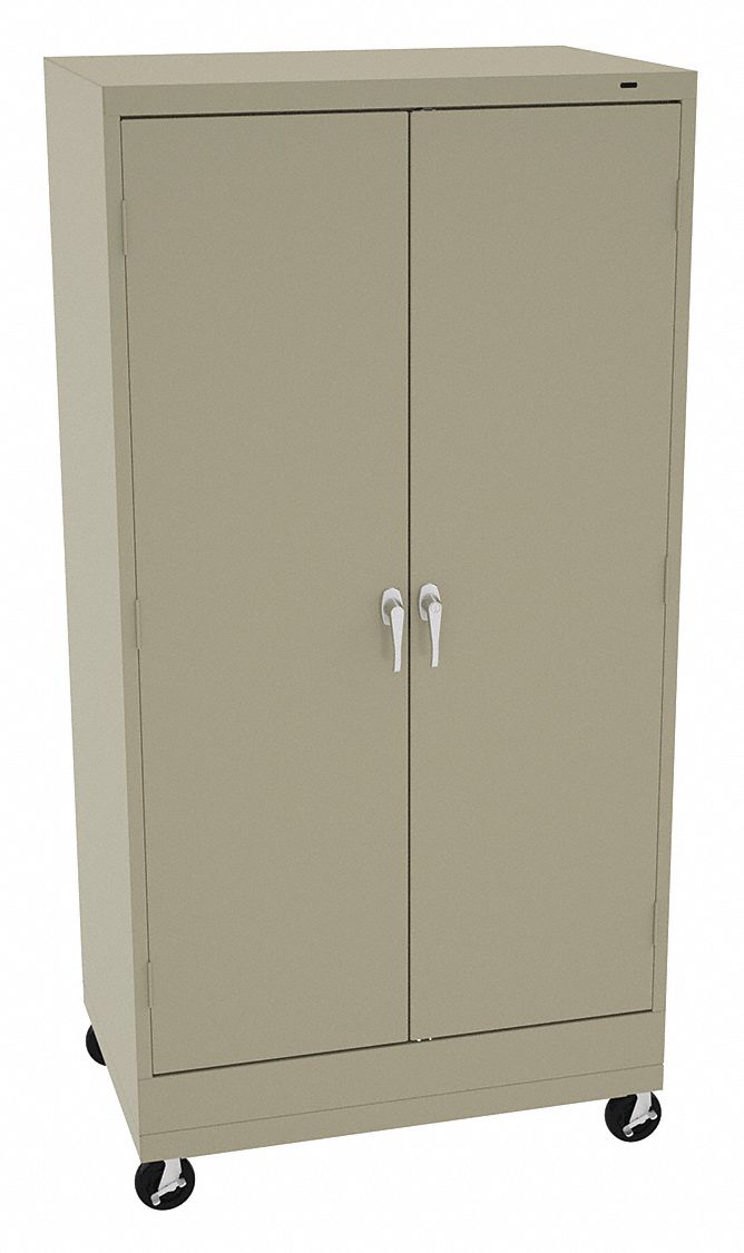 TENNSCO, Casters, 36 in x 24 in x 73 in, Storage 39FT02