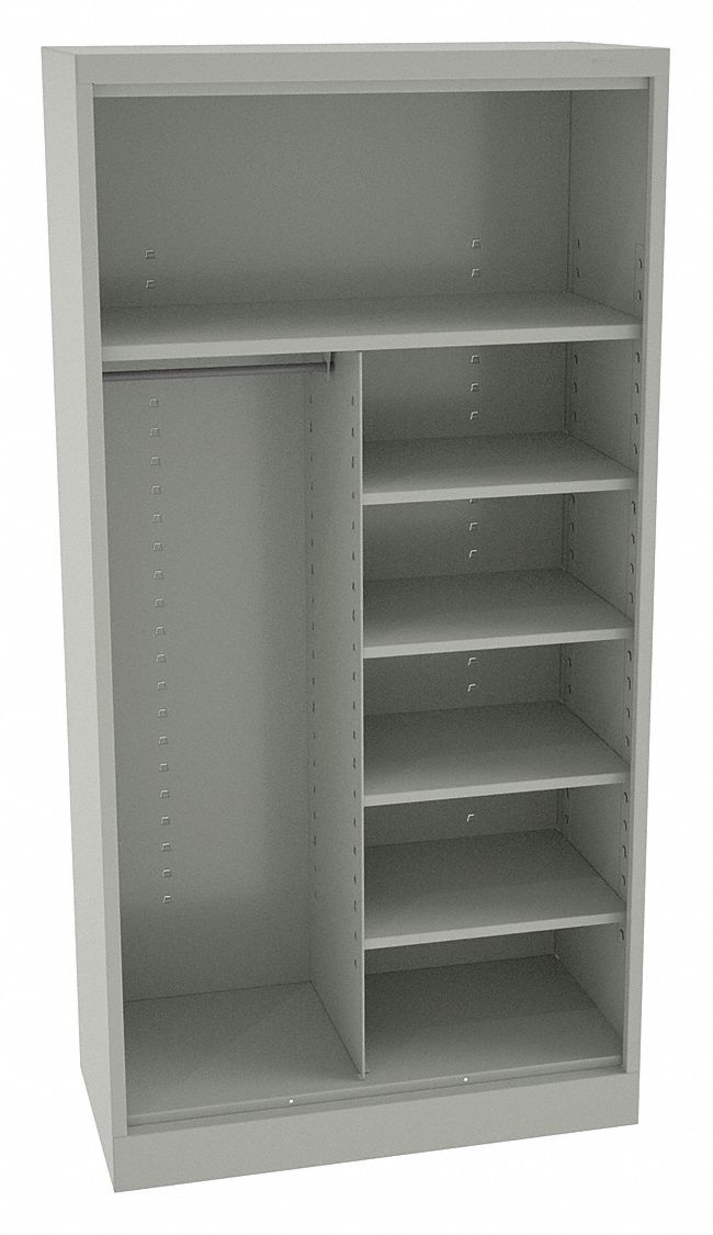 TENNSCO Storage Cabinet 36 In X 24 In X 72 In 1 Shelves 24 Ga Panel   39FT67 AS01