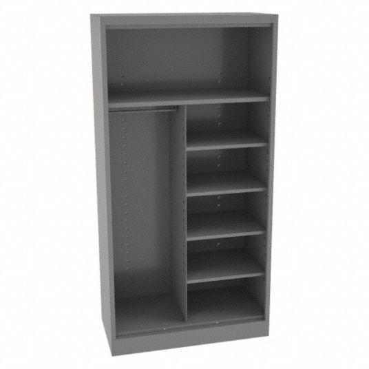 TENNSCO, 36 in x 24 in x 72 in, 1 Shelves, Storage Cabinet - 39FT68 ...