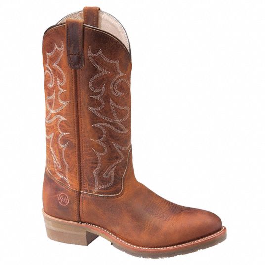 Flat heel hot sale cowboy boots