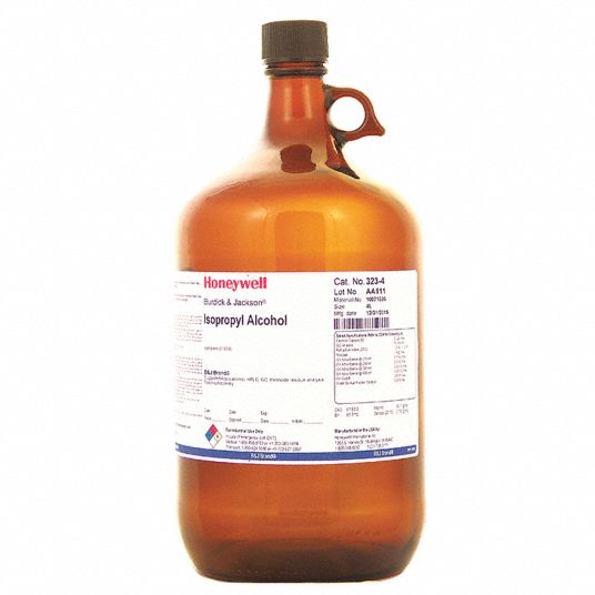 HPLC, 4 L, Isopropyl Alcohol - 39FZ32|323-4 - Grainger