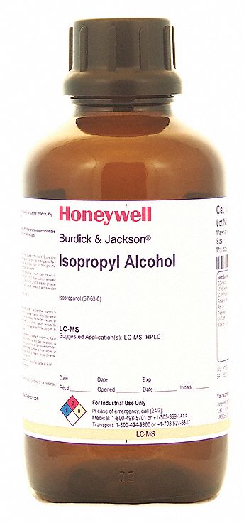 Isopropyl Alcohol: HPLC, 1 L, 67-63-0, 99.9% Concentration, Alcohol/Solvent, Liquid, Bottle, 6