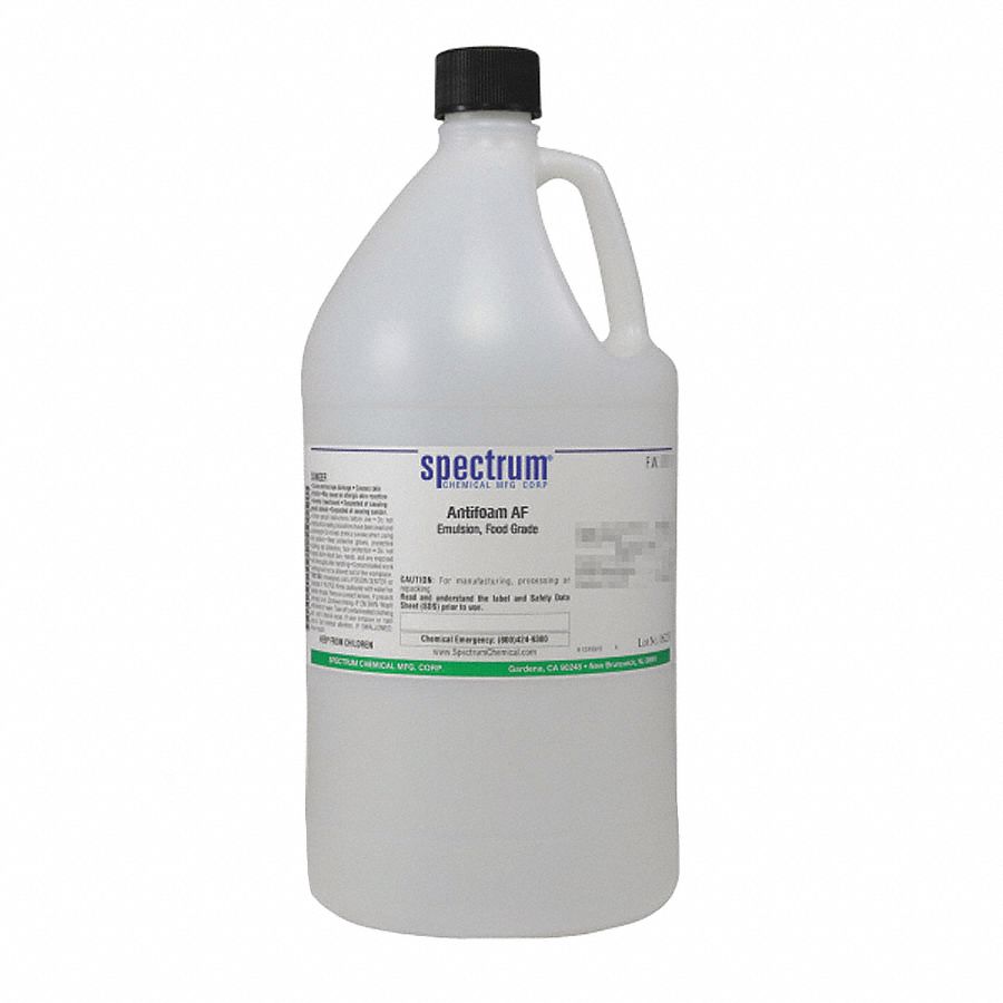 Antifoam AF: Food Grade, 4 L, Reagent, Liquid, Jug, Plastic, 36 mo Shelf Life, 1