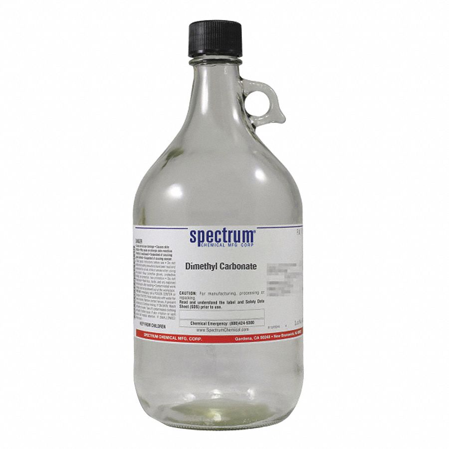 Dimethyl Carbonate: Lab, 2.5 kg, 616-38-6, 100% Concentration, Base, Liquid, Bottle, Clear Glass, 1