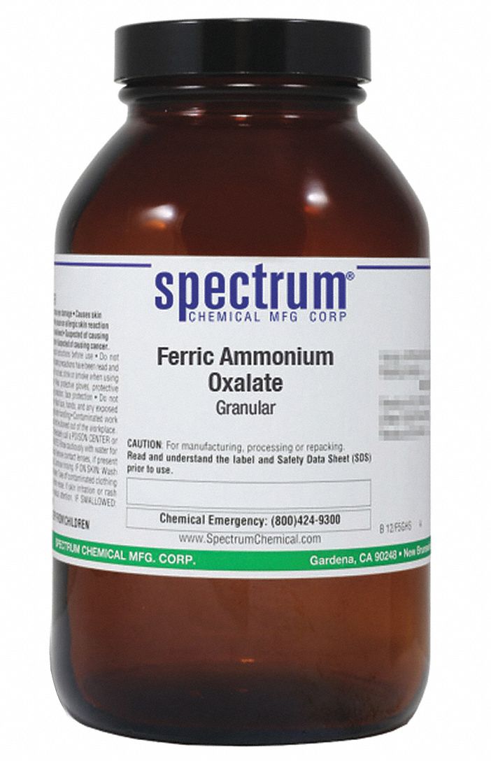 Ferric Ammonium Oxalate, Granular, 500g