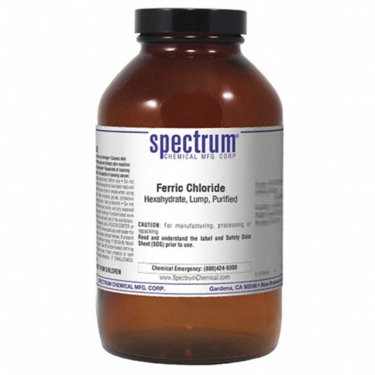 Iron(III) Chloride Hexahydrate, Certified® Ultrapure ACS, 60 OFF