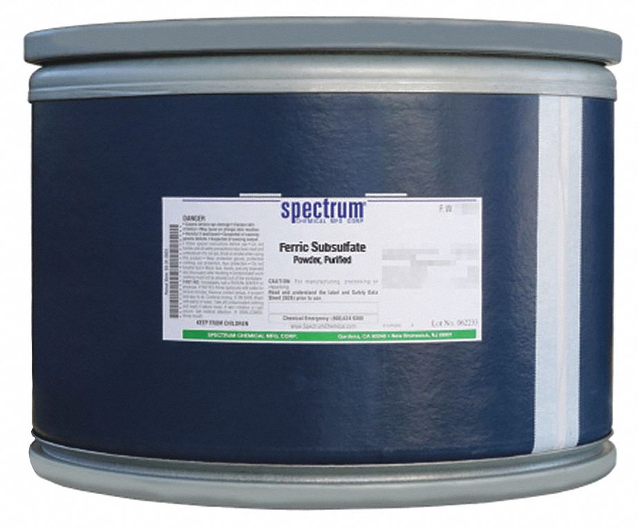 Ferric Subsulfate, Powder, Purified, 12kg