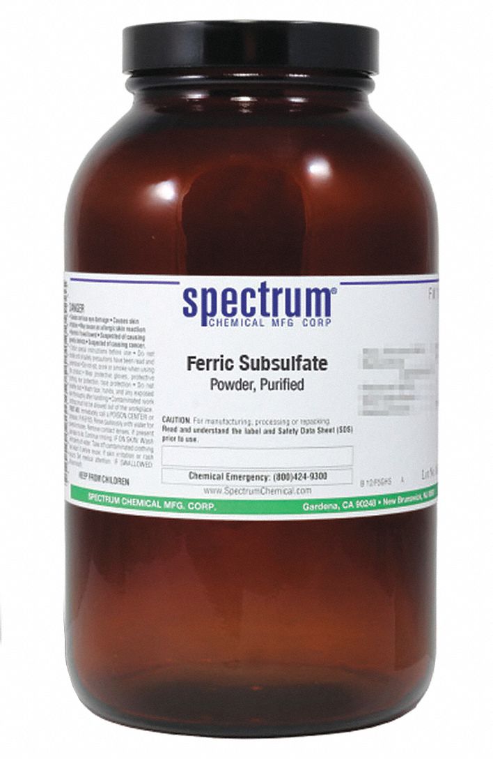 Ferric Subsulfate, Powder, Purified, 500g