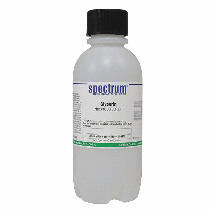 56-81-5, 92.10, Glycerin, Natural, USP, EP, BP, JP - 6PMU5|G1016 ...