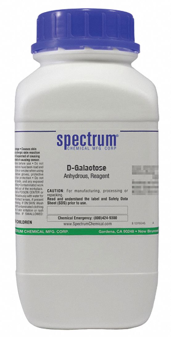 D-Galactose, Anhydrous, Reagent, 1kg
