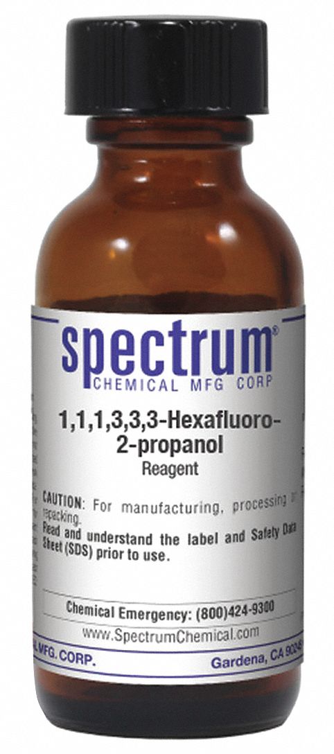 1, 1, 1, 3, 3, 3-Hexafluoro-2-Propanol, 25g