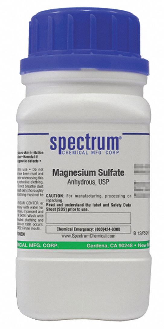 M24300-1000.0 - Magnesium Sulfate Anhydrous, 1 Kilogram