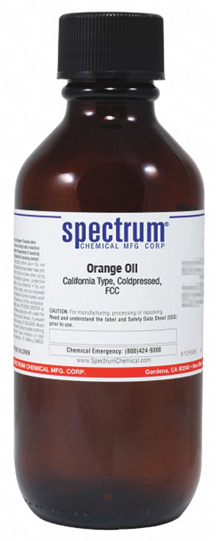 Orange Oil, California Type, 500mL