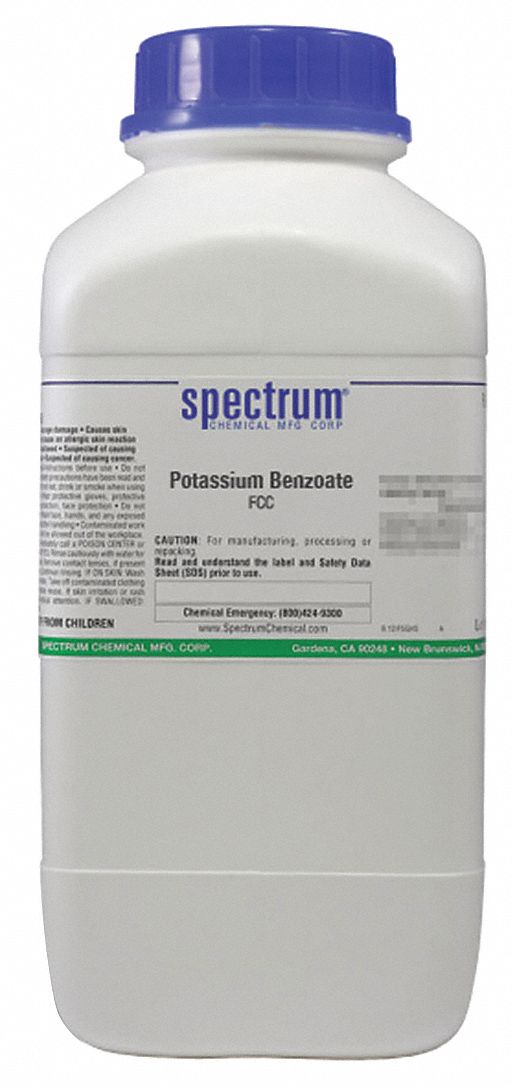 Potassium Benzoate, FCC, 2.5kg