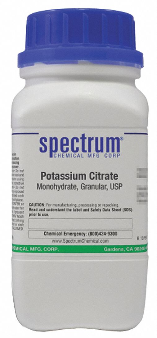 Potassium Citrate, Granular, USP, 500g
