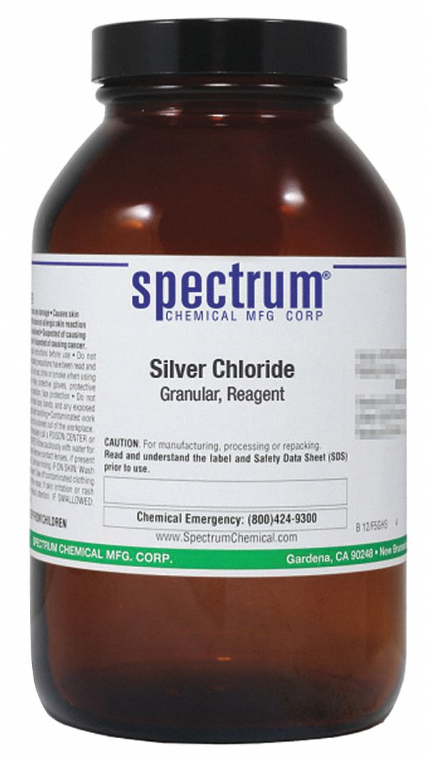 Silver Chloride, Granular, Reagent, 500g