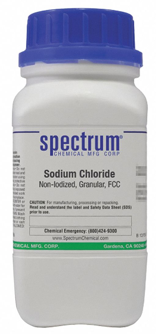 Sodium Chloride, Non-Iodized, 500g