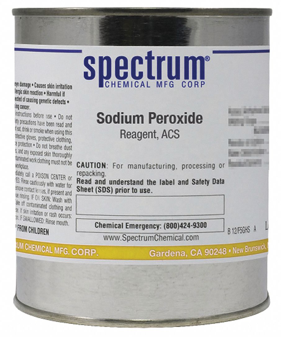 Sodium Peroxide, Reagent, ACS, 500g