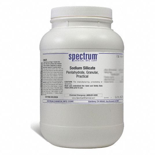 SPECTRUM Sodium Silicate, Pentahydrate, Granular, Practical, Analytical ...