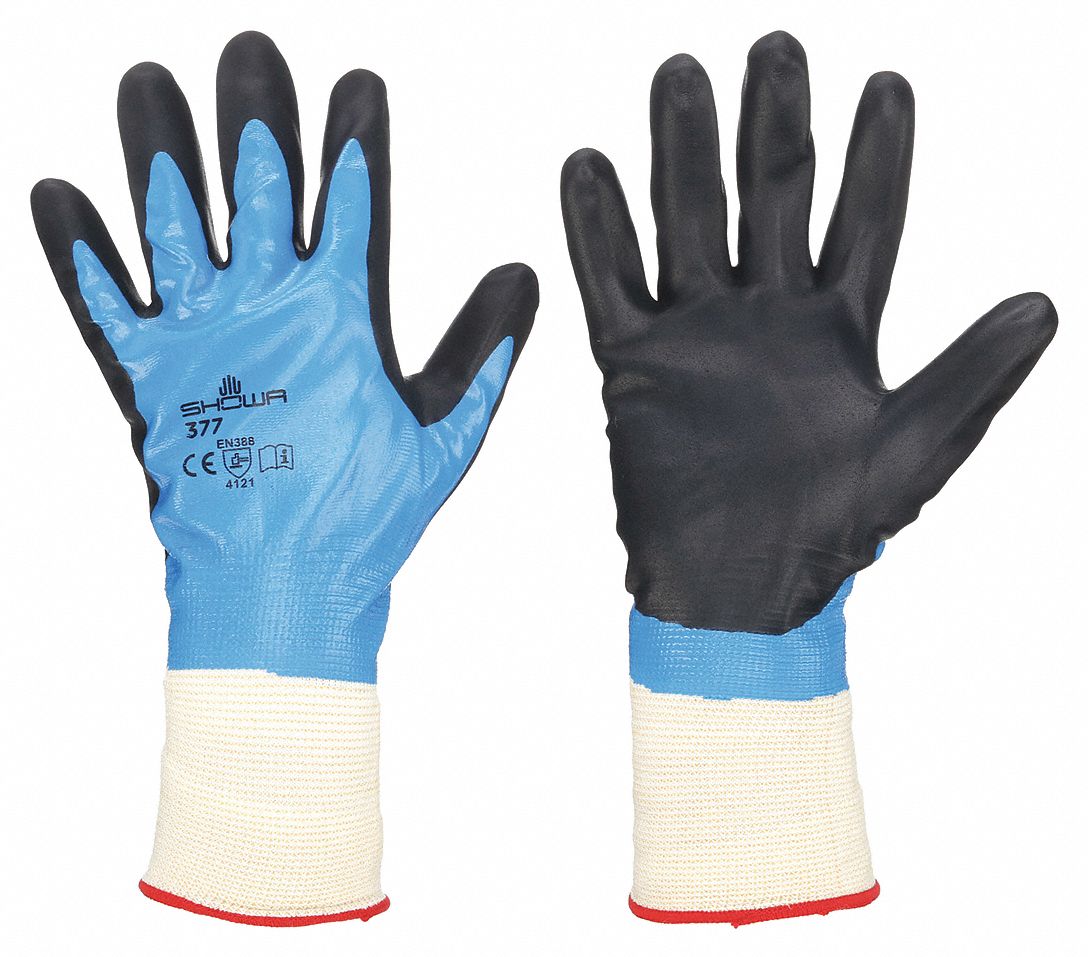 Coated Gloves, Foam,