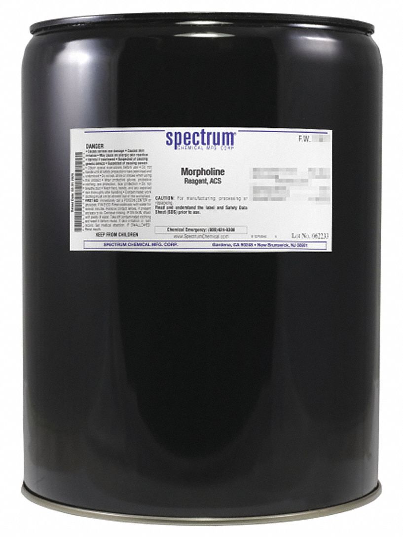 Morpholine, Reagent, ACS, 20L