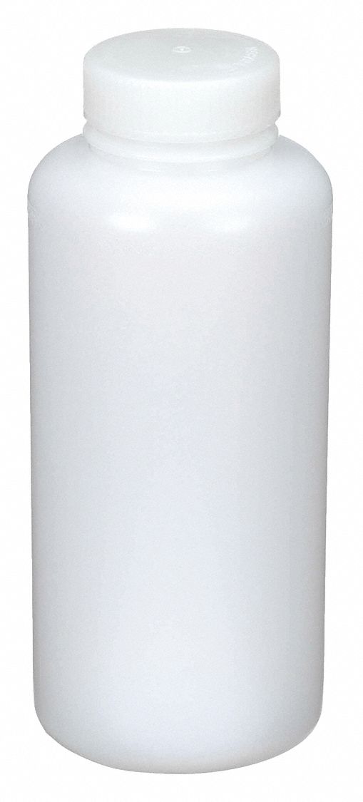 Bottle, 133 mm H, Natural, 91 mm Dia, PK12