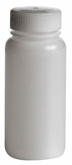 Bottle, 65 mm H, Natural, 61 mm Dia, PK24