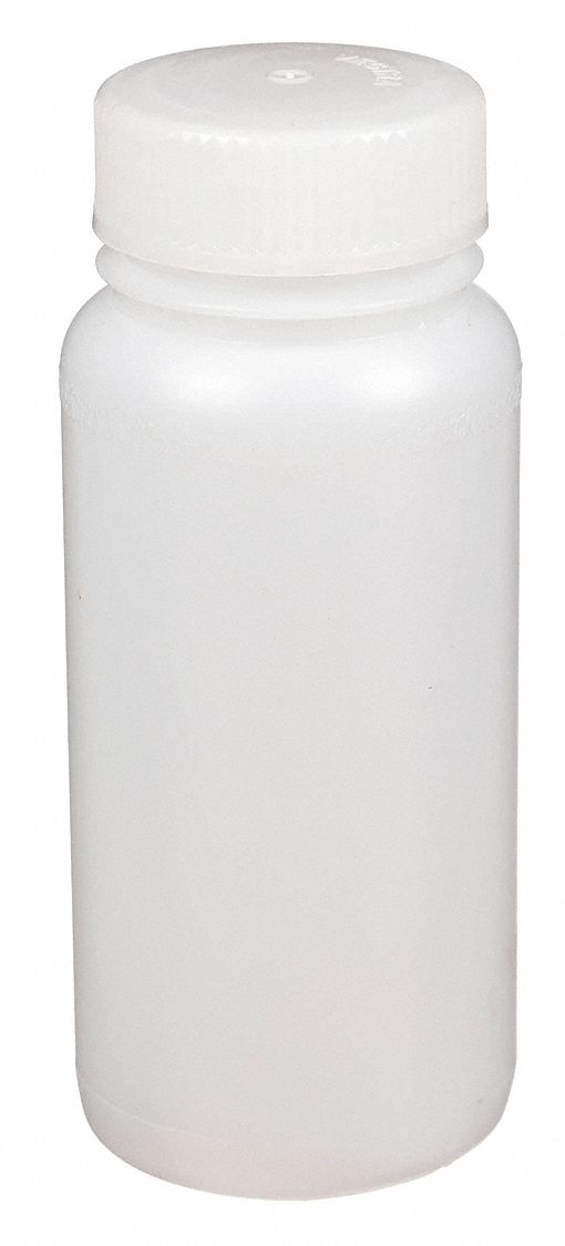 Bottle, 127 mm H, Natural, 61 mm Dia, PK24